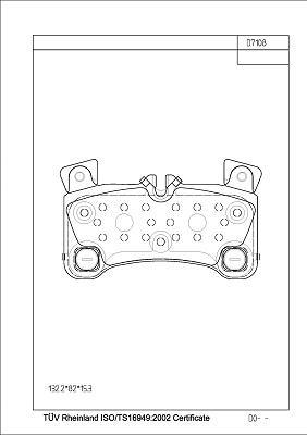 Asimco KD78138 - Bremžu uzliku kompl., Disku bremzes www.autospares.lv