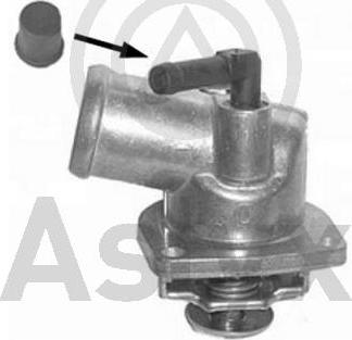 Aslyx AS-506949 - Термостат охлаждающей жидкости / корпус www.autospares.lv