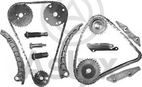 Aslyx AS-502163 - Sadales vārpstas piedziņas ķēdes komplekts autospares.lv