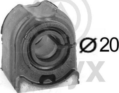 Aslyx AS-507017 - Bearing Bush, stabiliser www.autospares.lv