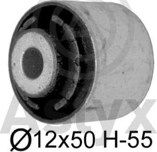 Aslyx AS-507039 - Сайлентблок, рычаг подвески колеса www.autospares.lv