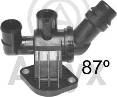 Aslyx AS-535853 - Термостат охлаждающей жидкости / корпус www.autospares.lv