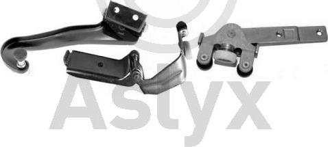 Aslyx AS-521216 - Virzošais rullītis, Bīdāmās durvis www.autospares.lv