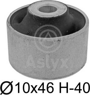 Aslyx AS-104137 - Сайлентблок, рычаг подвески колеса www.autospares.lv