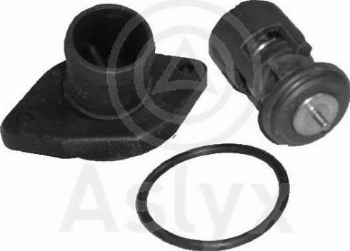 Aslyx AS-103592 - Термостат охлаждающей жидкости / корпус www.autospares.lv