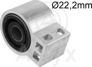 Aslyx AS-102173 - Сайлентблок, рычаг подвески колеса www.autospares.lv