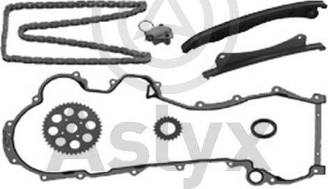 Aslyx AS-202606 - Комплект цепи привода распредвала www.autospares.lv