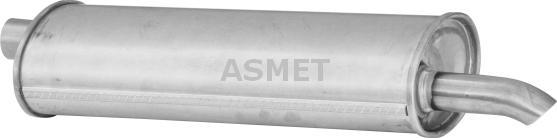 Asmet 05.069 - Izplūdes gāzu trokšņa slāpētājs (pēdējais) www.autospares.lv