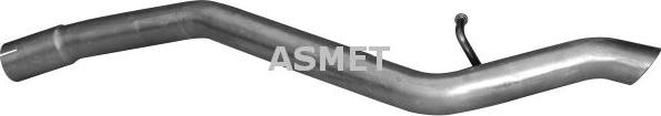 Asmet 07.248 - Izplūdes caurule www.autospares.lv