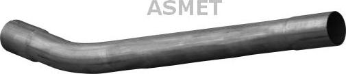 Asmet 07.201 - Izplūdes caurule www.autospares.lv