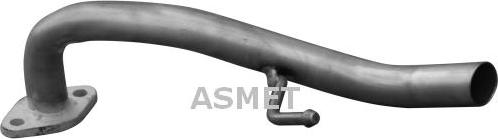 Asmet 15.012 - Izplūdes caurule www.autospares.lv