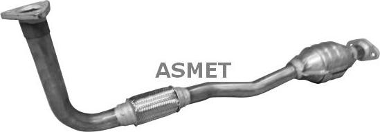 Asmet 24.052 - Katalizators www.autospares.lv