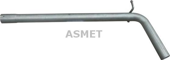 Asmet 21.033 - Izplūdes caurule www.autospares.lv