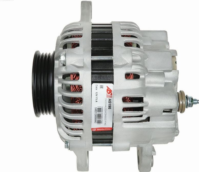 AS-PL A5195 - Alternator www.autospares.lv