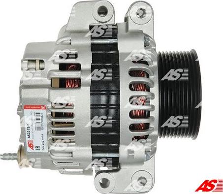 AS-PL A5331SR - Ģenerators www.autospares.lv