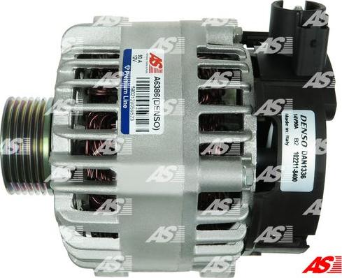 AS-PL A6386(DENSO) - Ģenerators www.autospares.lv