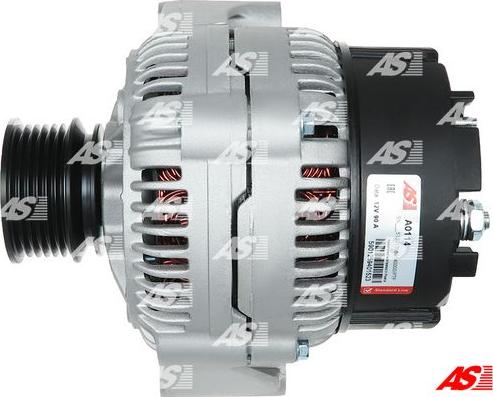 AS-PL A0114 - Alternator www.autospares.lv