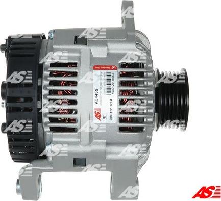 AS-PL A3443S - Alternator www.autospares.lv