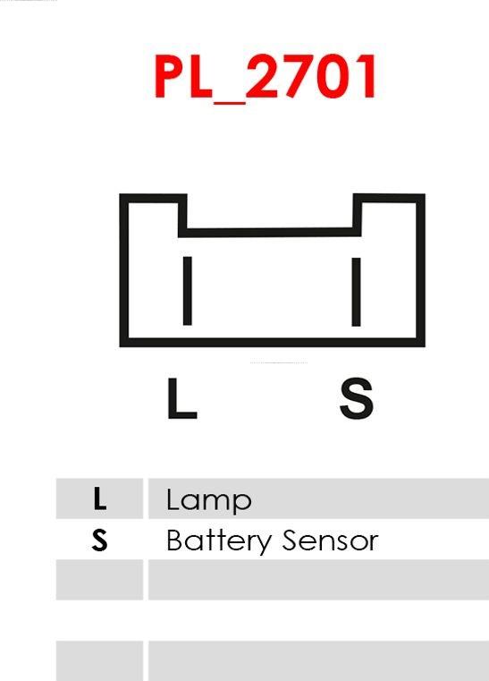 AS-PL A3594PR - Ģenerators www.autospares.lv