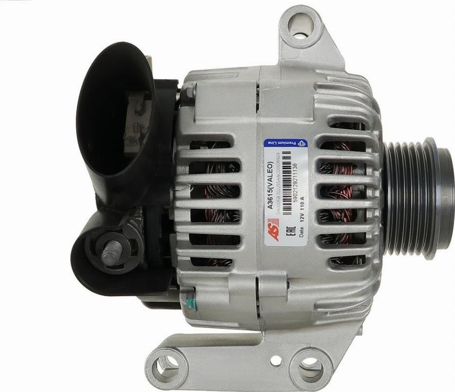 AS-PL A3615(VALEO) - Ģenerators www.autospares.lv