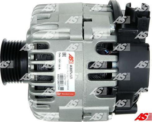 AS-PL A3074SR - Ģenerators www.autospares.lv