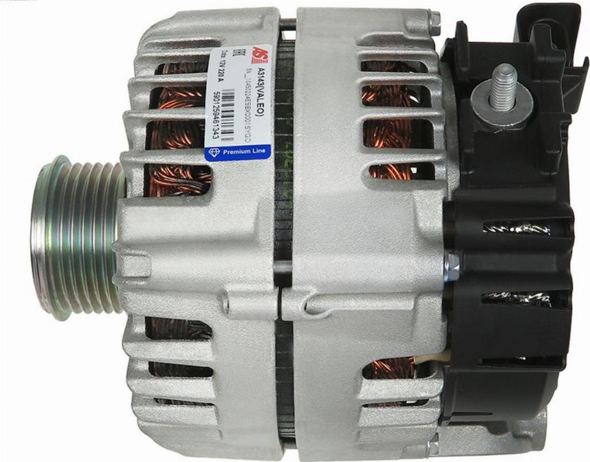 AS-PL A3143(VALEO) - Ģenerators www.autospares.lv