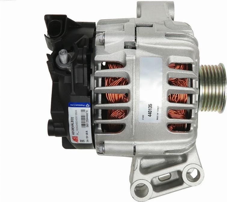 AS-PL A3129(VALEO) - Alternator www.autospares.lv