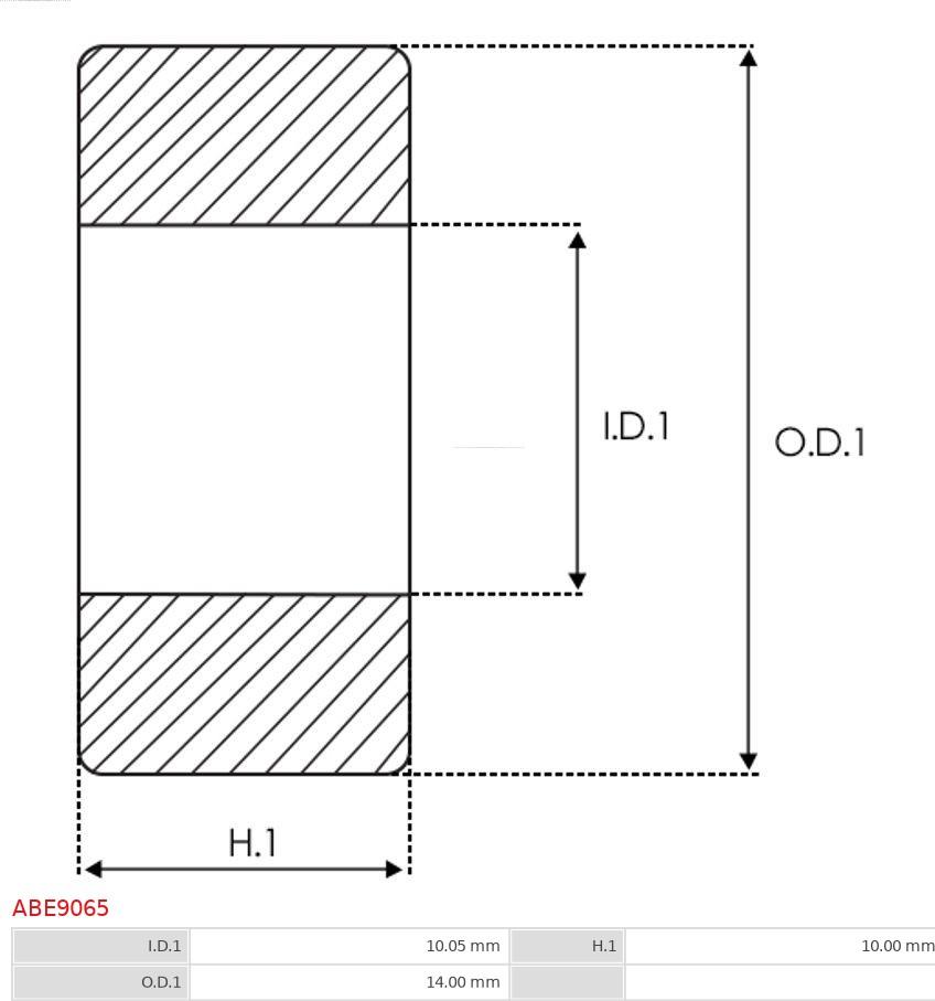 AS-PL ABE9065 - Bearing www.autospares.lv