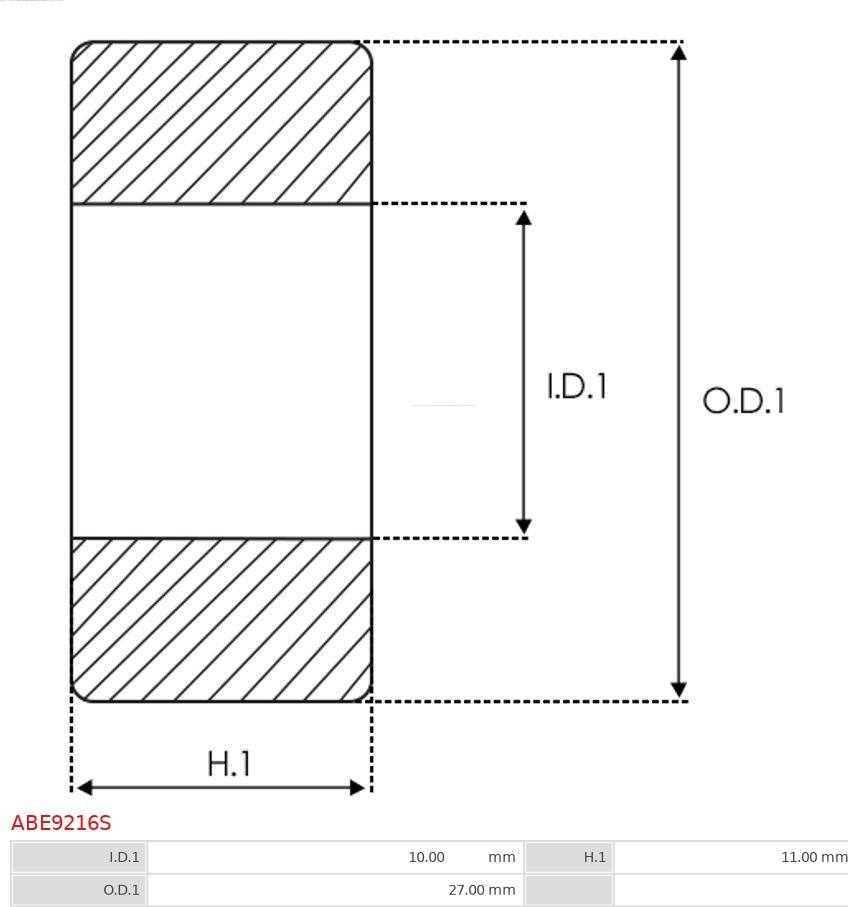 AS-PL ABE9216S - Gultnis www.autospares.lv