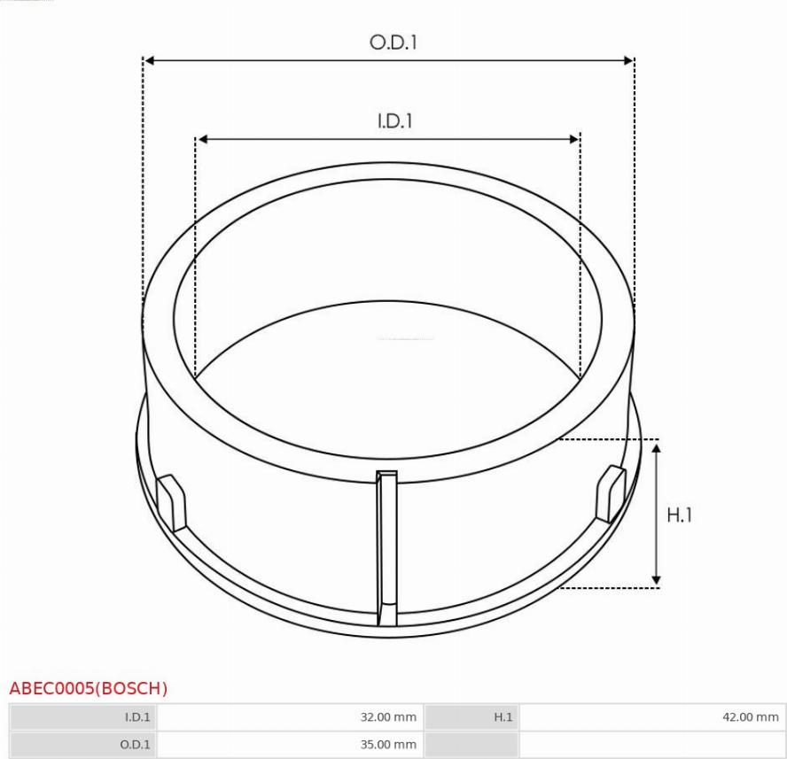 AS-PL ABEC0005(BOSCH) - Защитная крышка, генератор www.autospares.lv