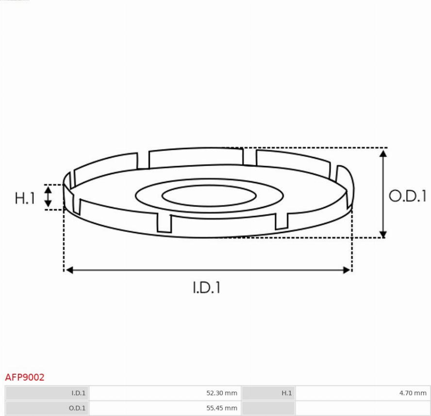 AS-PL AFP9002 - Pulley, alternator, freewheel clutch www.autospares.lv