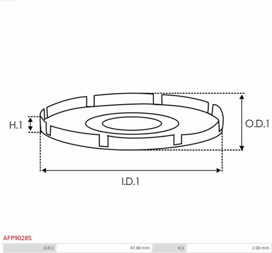 AS-PL AFP9028S - Piedziņas skriemelis, Ģenerators www.autospares.lv