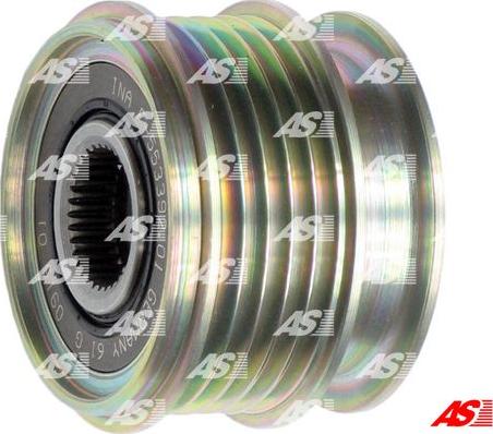 AS-PL AFP0052(INA) - Pulley, alternator, freewheel clutch www.autospares.lv