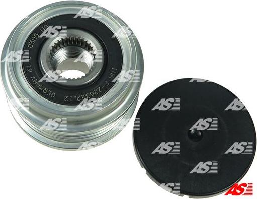 AS-PL AFP0019(INA) - Pulley, alternator, freewheel clutch www.autospares.lv