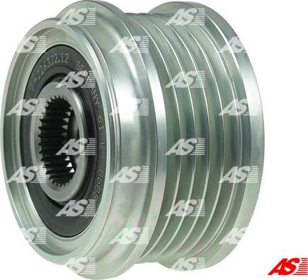 AS-PL AFP0019(INA) - Pulley, alternator, freewheel clutch www.autospares.lv