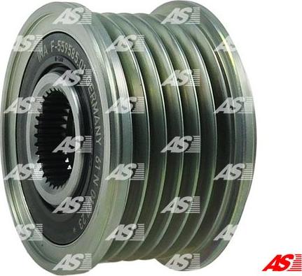 AS-PL AFP0015(INA) - Шкив генератора, муфта www.autospares.lv