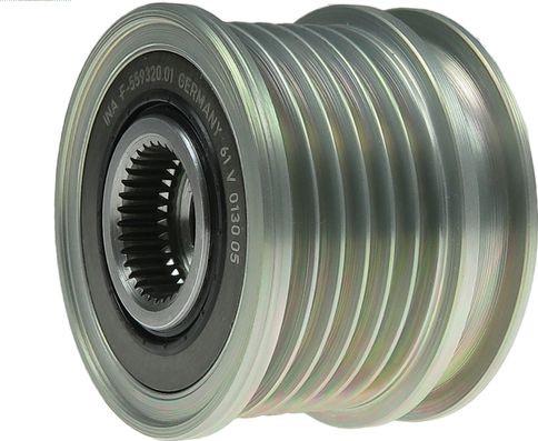 AS-PL AFP0021(INA) - Pulley, alternator, freewheel clutch www.autospares.lv