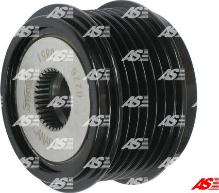 AS-PL AFP0075(LITENS) - Pulley, alternator, freewheel clutch www.autospares.lv