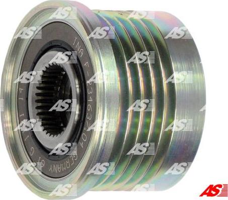 AS-PL AFP3011(INA) - Шкив генератора, муфта www.autospares.lv