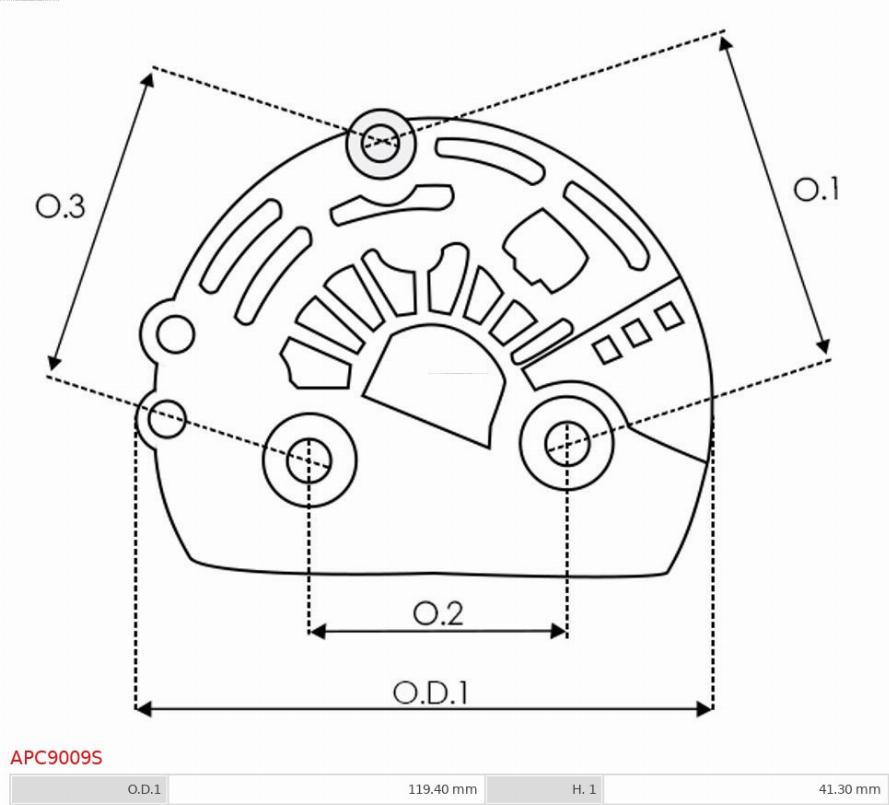 AS-PL APC9009S - Drošības vāciņš, Ģenerators www.autospares.lv