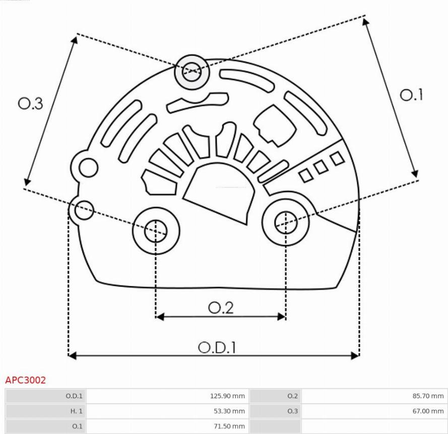 AS-PL APC3002 - Drošības vāciņš, Ģenerators www.autospares.lv