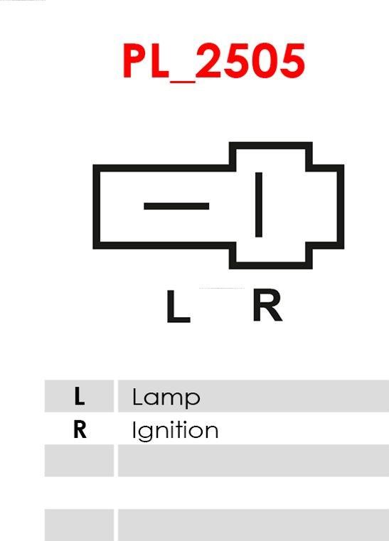 AS-PL ARE6028 - Ģeneratora sprieguma regulators autospares.lv