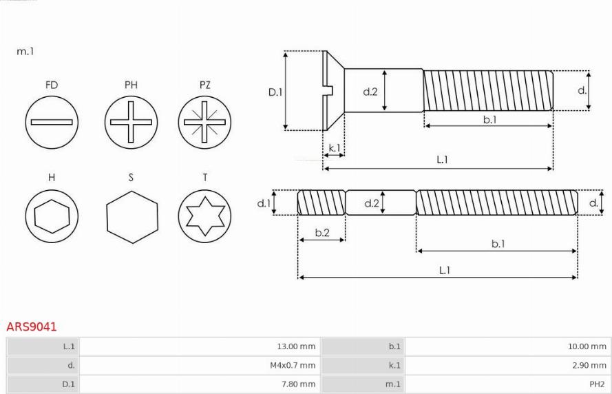 AS-PL ARS9041 - Remkomplekts, Ģenerators www.autospares.lv