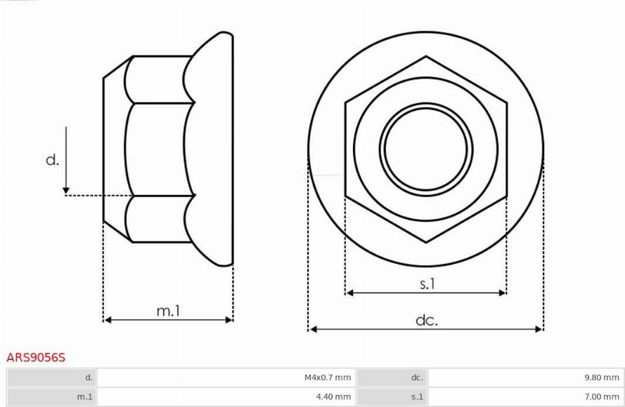 AS-PL ARS9056S - Remkomplekts, Ģenerators www.autospares.lv