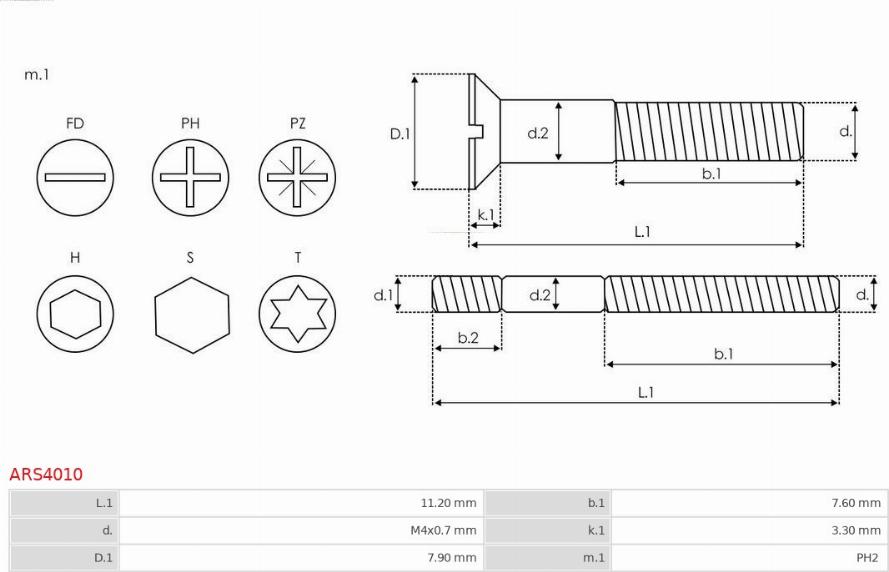 AS-PL ARS4010 - Repair Kit, alternator www.autospares.lv