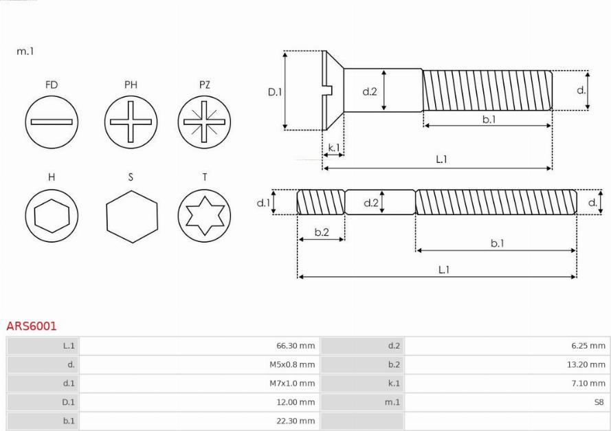 AS-PL ARS6001 - Ремкомплект, генератор www.autospares.lv