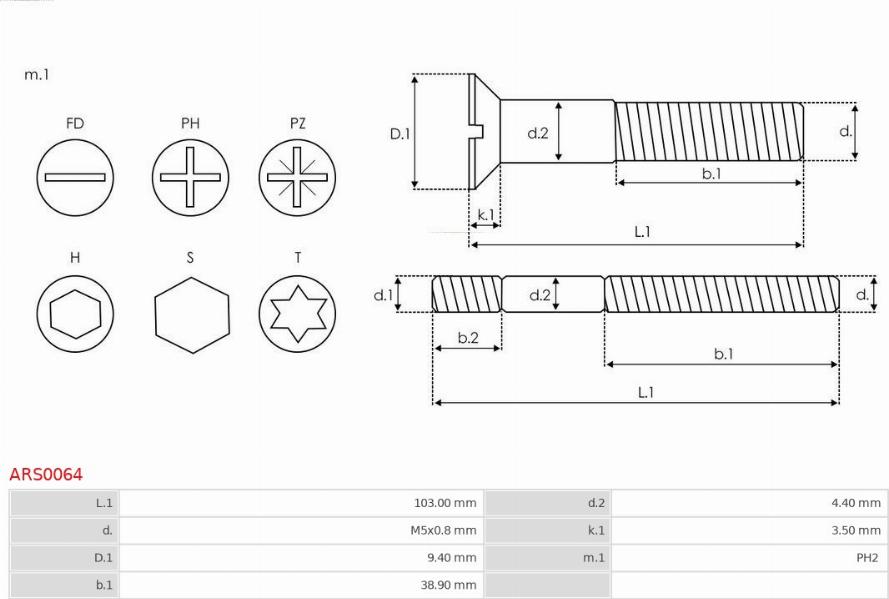 AS-PL ARS0064 - Remkomplekts, Ģenerators autospares.lv