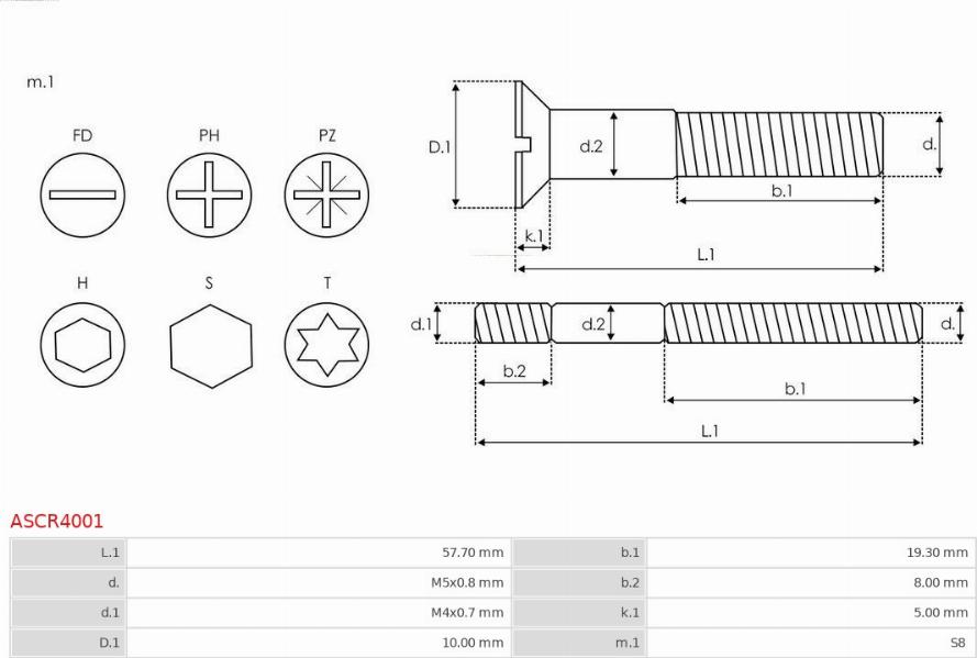 AS-PL ASCR4001 - Remkomplekts, Ģenerators www.autospares.lv