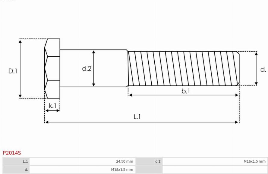 AS-PL P2014S - Vakuumsūknis www.autospares.lv