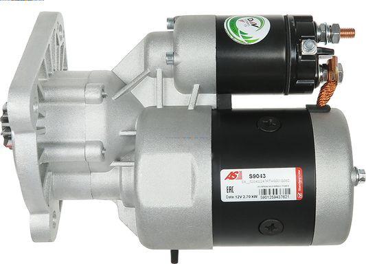 AS-PL S9043 - Starter www.autospares.lv